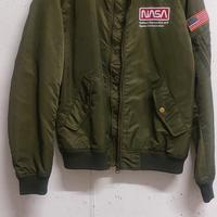 bomber verde usato poco H&M TG 52