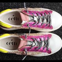 scarpe n.38 , marca Cetti, pelle