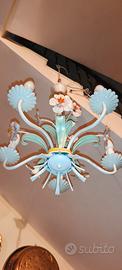 Lampadario Toscano stile Fiorentino 5 luci 