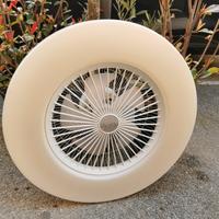 2 lampade a led con ventilatore  interno 