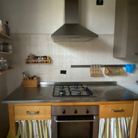 Cucina completa di fuochi, forno, cappa Whir