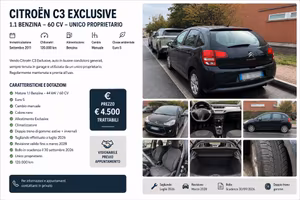 CITROEN  C3 EXCLUSIVE