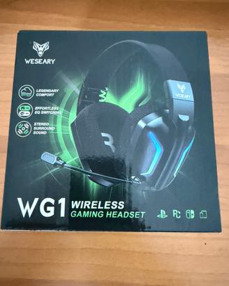 Cuffie gaming wirless usb