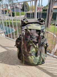 Zaino militare mimetico nuovo