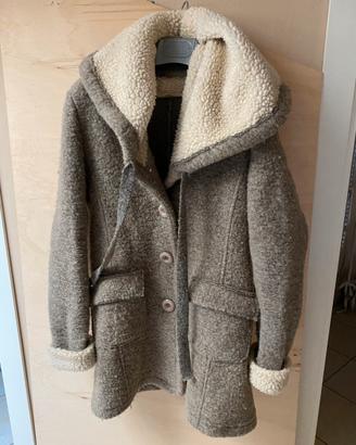 Cappotto in lana cotta sintetica
