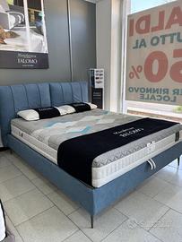 Letto contenitore + Materasso Falomo Top Feel