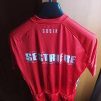 Maglia ciclismo estiva GOBIK tg XL nuova con carte