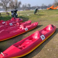 canoe sit on top in resina