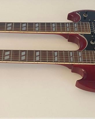 Epiphone G-1275 limited edition double neck 1996