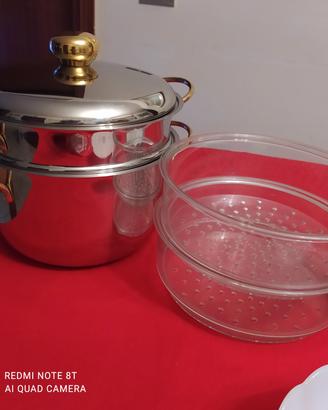 pentola in acciaio inox