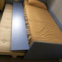 Letto 1 piazza con 2 reti e 2 materassi