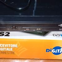 Ricevitore digitale terrestre dvbt, con telecomand
