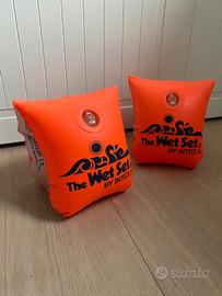 Set 2 braccioli arancioni the Wet Set by Intex.