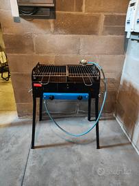 barbecue a gas