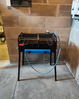barbecue a gas