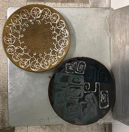Piatti ceramica artistica Montorsi Modena anni 60