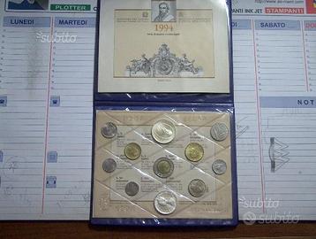 Monete divisionale italia 1994