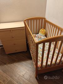 Set Camera Foppapedretti: Lettino Lucy+ Fasciatoio