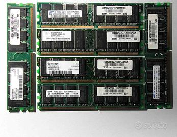 RAM IBM DDR1 400MHz PC3200 184pin CL3 512MB cad