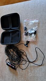 microfono levalier per blogger, interviste, clip