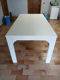 Tavolo fatto a mano stile shabby chic