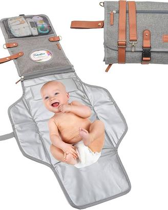 Fasciatoio portatile con tasche
