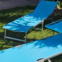 2 Lettini Alluminio Richiudibili Antiruggine Top