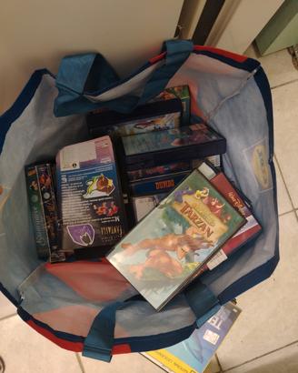 VHS e dvd