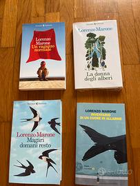 4 libri Marone nuovi da libreria