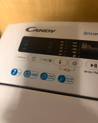 Lavatrice carico dall’alto slim 40cm salva spazio