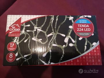 Tenda luminosa 224 led