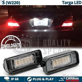 Luci TARGA LED PER Mercedes CLASSE S W220 CANbus