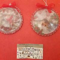 Coppia di Sfere in plexiglass fatte a mano