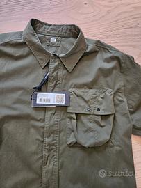 C..P. Company: giacca camicia verde militare XL