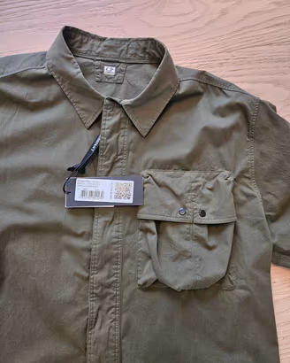 C..P. Company: giacca camicia verde militare XL