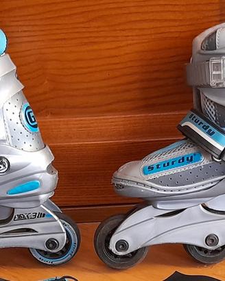 Pattini a rotelle  per bambino nr 27-30