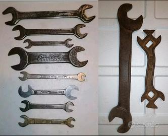 Chiavi inglesi d'epoca Fiat Emmevi Saltus Ducrom