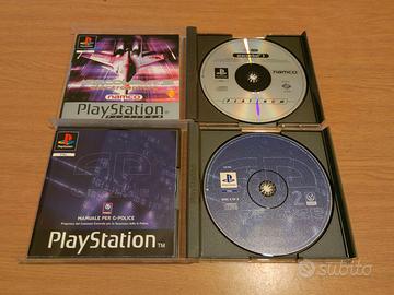 Ace Combat 3: Electrosphere +G-Police(Pal)PS1