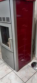 Stufa pellet idro Palazzetti Ecofire Molly 14,8 kw