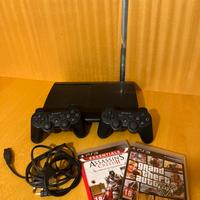 PlayStation 3 super slim + giochi -funzionante