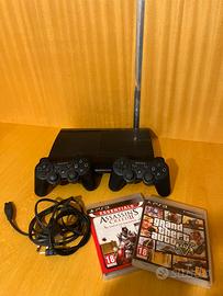 PlayStation 3 super slim + giochi -funzionante