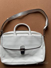 Giorgio Armani borsa cartella da uomo in pelle
