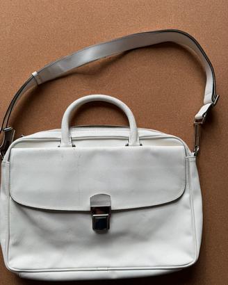 Giorgio Armani borsa cartella da uomo in pelle
