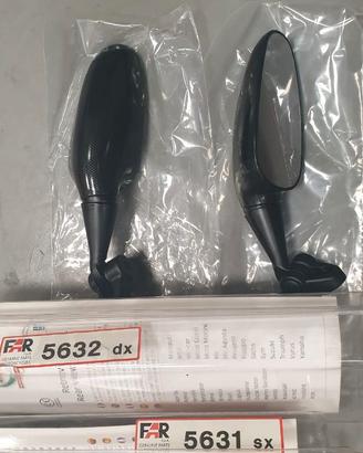 coppia specchi universali moto carena non omologat