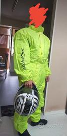 Tuta antipioggia da moto 