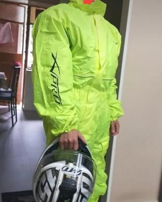 Tuta antipioggia da moto 