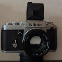 Nikon F2 + Mirino DW-1 + 50mm f/1.8 Ai-S Pancake