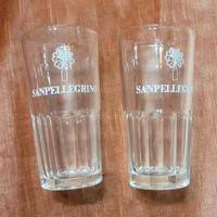 Coppia di bicchieri San Pellegrino