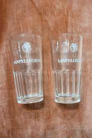 Coppia di bicchieri San Pellegrino
