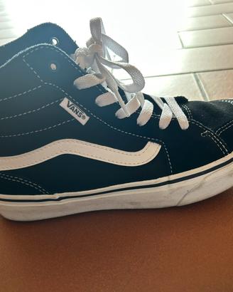Vans nere scamosciate 36